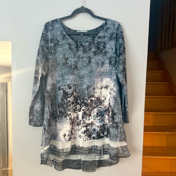 Cleo Petites Tops - Cleo Petites Romantic Goth Women's Tunic